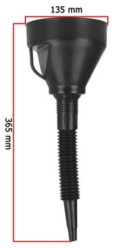 ПЛАСТИКОВАЯ ВОРОНКА С ФИЛЬТРОМ, ГИБКИЙ НАКОНЕЧНИК