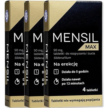 Mensil Max 50 mg, 12 tabletek do żucia