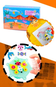 WATER BEADS MAGIC BEADS набор из 3000 подарочных трафаретов КАЧЕСТВЕННЫЙ ДЕНЬ РОЖДЕНИЯ DIY