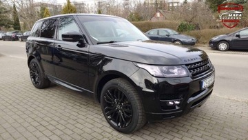 Land Rover Range Rover Sport II SUV 3.0 TDV6 258KM 2014 Land Rover Range Rover Sport Rej PL LED Skora ..., zdjęcie 1