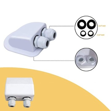 НАБОР ИЗ 7 УГЛОВ СОЛНЕЧНЫХ ПАНЕЛЕЙ, ИДЕАЛЬНО ДЛЯ ДОМА НА АВТОМОБИЛЕ