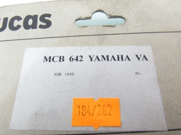 Тормозные колодки Lucas MCB642 Yamaha FZR 1000