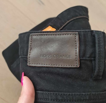 Hugo Boss Orange 34 / 32 jeansy męskie czarne