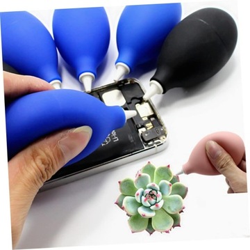 4 шт. Силиконовый воздуходувка, небольшое чистящее средство для