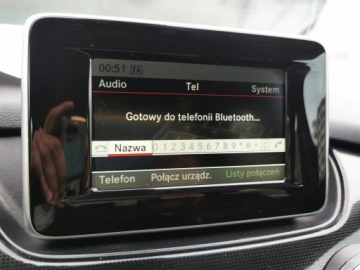 Mercedes Klasa B W246 Sports Tourer 200 BlueEFFICIENCY 156KM 2015 MERCEDES B200 Automat, CNG, W246 Sports Tourer 200 BlueEFFICIENCY 156KM, zdjęcie 11