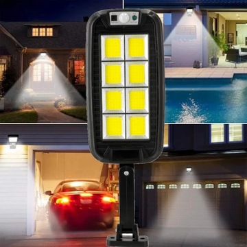 СОЛНЕЧНАЯ ЛАМПА С ДАТЧИКОМ ДВИЖЕНИЯ В СУМЕРКАХ LED COB