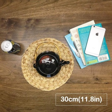 Круглые плетеные скатерти из ротанга, 30 см х 4 шт.