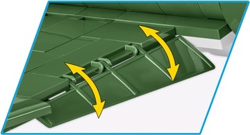 COBI 5737 P-47 THUNDERBOLT БЛОКИРУЕТ САМОЛЕТ 477 EL.