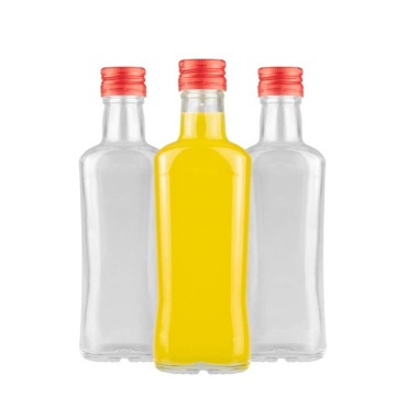 5X Butelka DIVA 200ml BUTELKI SZKLANE NA NALEWKI WINO SOK PREZENT WESELE