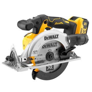 Пила циркулярная 18В 165мм 2х5Ач DEWALT DCS565P2