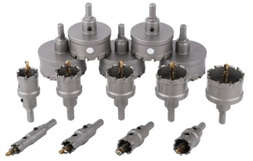 Набор кольцевых пил Falon-Tech FT165310T 10 шт., сверла из титана