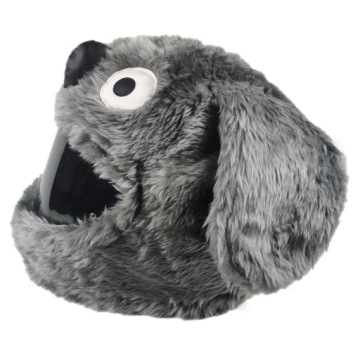 Плюшевый чехол для мотоциклетного шлема, украшение на шлем, уши, шапка