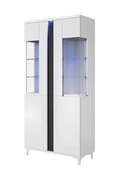 Секция для гостиной Marco 7, белый глянец, 362 см