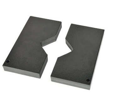 PRYZMY Z WYCIECIAMI DO PRASY 6T 12T 20T 30T MOCNE GRUBE