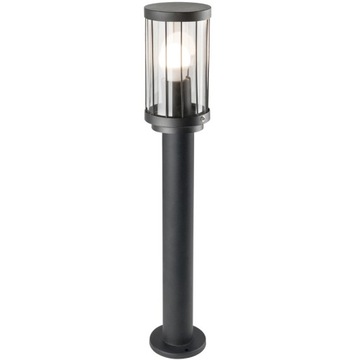 LAMPA OGRODOWA ZEWNĘTRZNA STOJĄCA SŁUPEK CZARNA