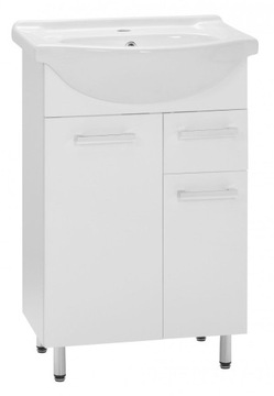 Zestaw Lupo 55cm szafka z umywalką AM-LUD-550-27