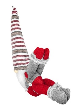 РОЖДЕСТВЕНСКИЙ гномик, Дед Мороз, гномик, на липучке