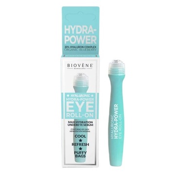 Biovene Hyaluronic Hydra-Power Eye Roll-On serum roll-on pod oczy 15ml P1