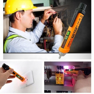 ДЕТЕКТОР НАПРЯЖЕНИЯ ДЕТЕКТОР ТОКА БЕСКОНТАКТНАЯ КАРМАННАЯ ПРОБИРКА