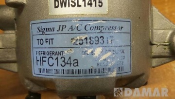25189317 KOMPRESOR KLIMATIZACE OPEL MERIVA A 1.6
