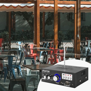 2x 40 Вт усилитель BT USB MP3 FM FENTON