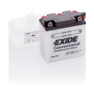 Akumulaotr Exide 6V 6Ah/40A 6N6-3B-1