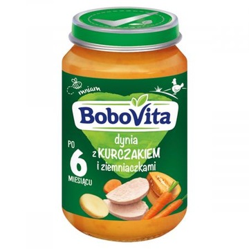 BoboVita Dynia z kurczakiem i ziemniaczkami 190 g