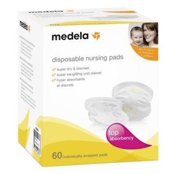 Устілки одноразові Medela білий 60 шт.