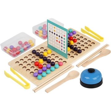 Gra z koralików, zabawki edukacyjne Montessori