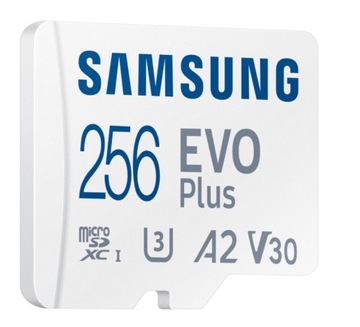 Карта памяти Micro SD SAMSUNG EVO Plus 256 ГБ 130 МБ/с V30