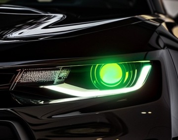 Светодиодная система подсветки линз RGB Bluetooth Devil Eyes для автомобиля