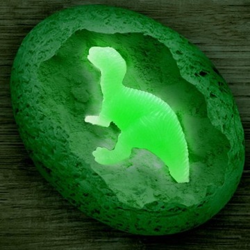 12x Jajo z DINOZAUREM ŚWIECĄCYM W CIEMNOŚCI WYKOPALISKA MAŁY ARCHEOLOG