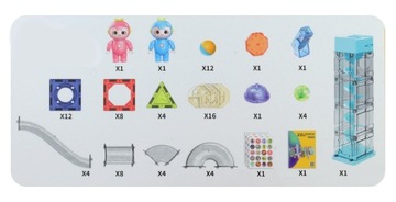 МАГНИТНЫЕ БЛОКИ ДЛЯ ШАРОВ 82 светильника