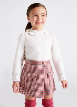 MAYORAL 4193 ЭЛЕГАНТНАЯ РУБАШКА ДЛЯ ДЕВОЧКИ размер 104