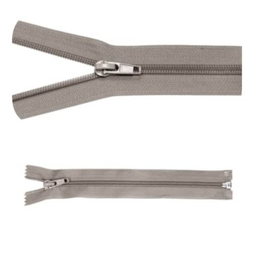 Zamek błyskawiczny #5 Rozdzielczy 35cm J.Szary 5sz