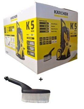 Myjka ciśnieniowa K5 Basic Karcher 145 bar,Plus Szczotka!!!