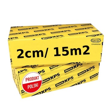 Styrodur XPS HOCH 2cm(15m2/0,3m3/20szt) kraw.prost