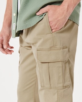 spodnie Hollister Slim Cargo Pull-On XL