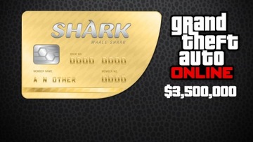 Whale Shark Cash Card 3500000 GTA$ | ROCKSTAR