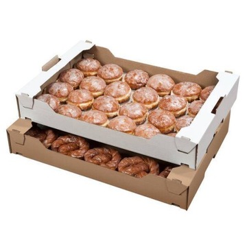 Karton na pączki Duży 50szt pączek tłusty czwartek
