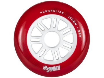 Колеса Powerslide SPINNER 100мм/88А (3 шт) красные