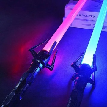 СВЕТОВОЙ МАС ЗВЕЗДНЫХ ВОЙН ТЕЛЕСКОПИЧЕСКИЙ СВЕТОВОЙ МАС СВЕТОДИОДНЫЙ ЗВУК 7 RGB