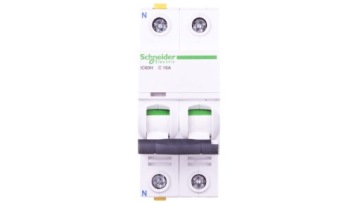 Автоматический выключатель C 16A 1P+N 10kA iC60H-C16-1N A9F07616 SCHNEIDER