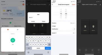 PRZEKAŹNIK ZIGBEE 3.0 TUYA WŁĄCZNIK DOPUSZKOWY 2OBWODY MINI V3