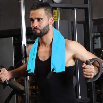 ПОЛОТЕНЦЕ ИЗ МИКРОФИБРЫ БЫСТРОСУХОЕ МЯГКОЕ GYM BEACH POOL 130х75 см