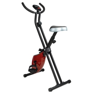 ROWER TRENINGOWY X-BIKE SKŁADANY CZERWONY