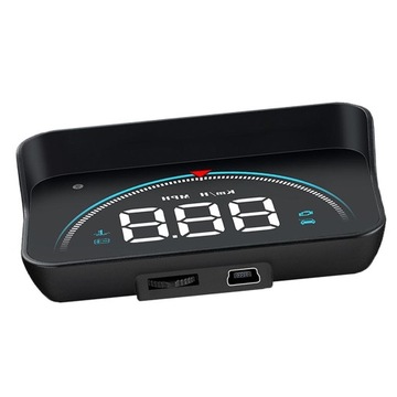 OBD2 LED samochodowy HUD M8 wyświetlacz Head Up prędkościomierz projektor o