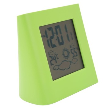 Солнечная батарея Будильник с двумя энергиями Прогноз погоды Температура