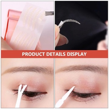 Двойная лента для век с кружевной наклейкой