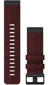 Garmin Pasek do zegarka QuickFit 26 Fioletowoczerwony nylonowy 010-12864-06